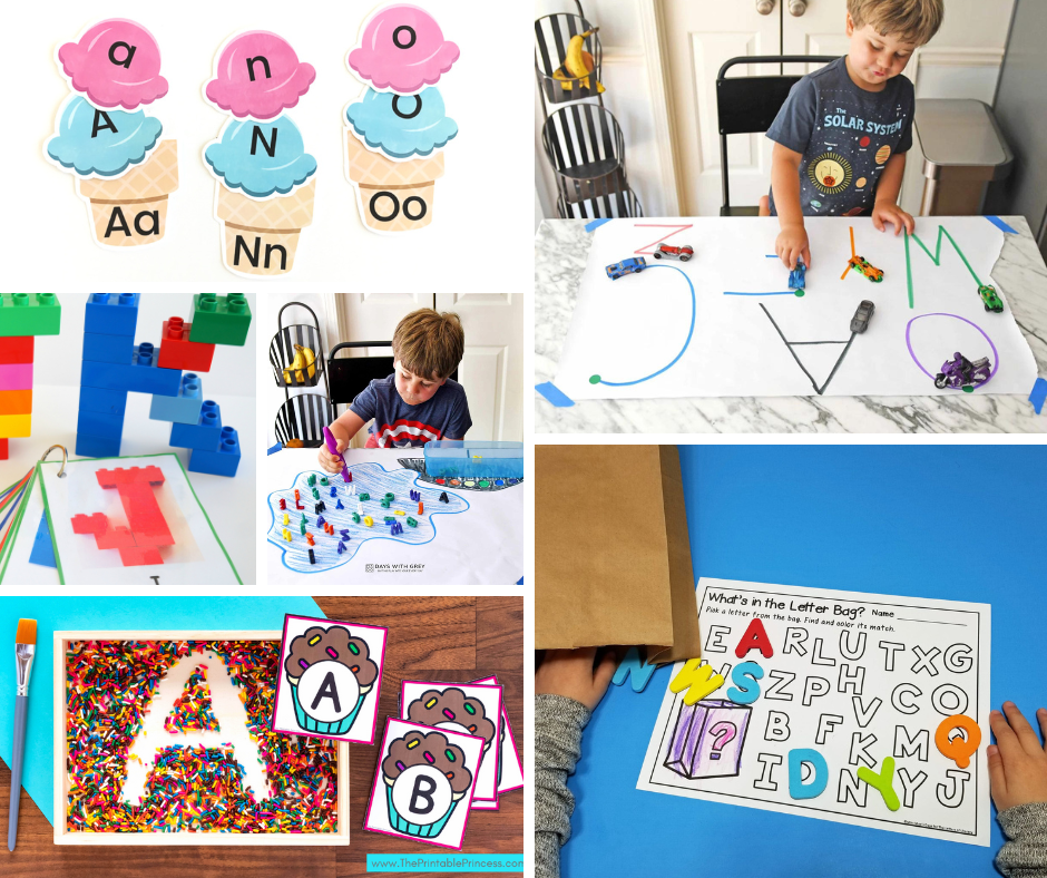 20 Letter Recognition Activities for Kids