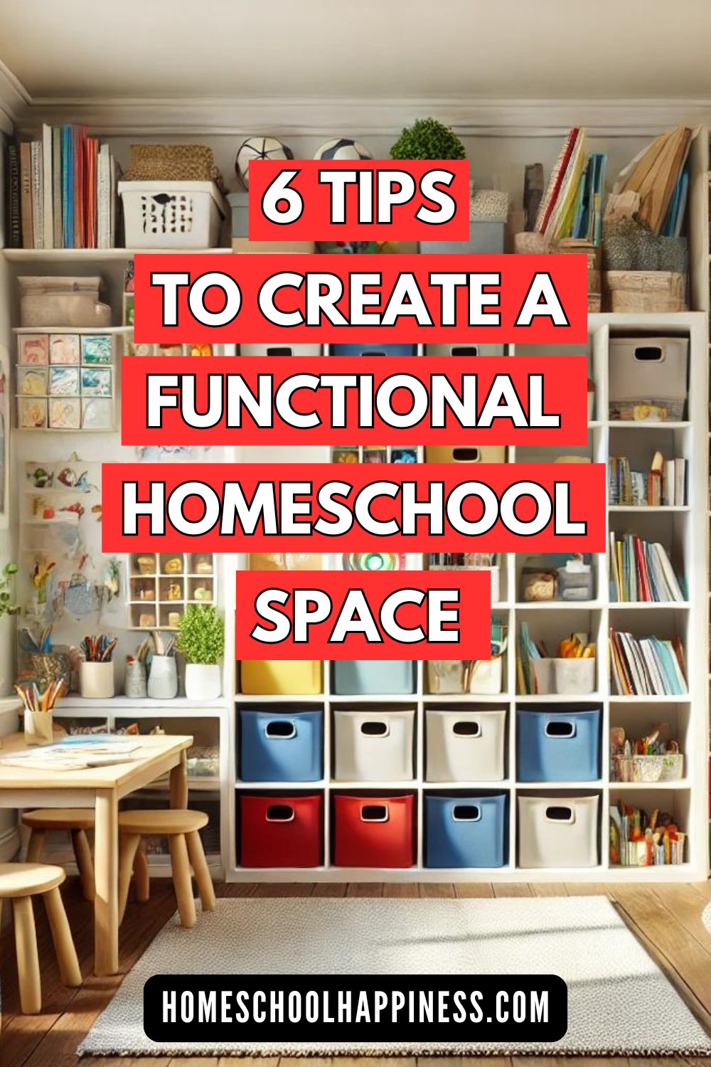 Creating a Cozy and Functional Homeschool Space: Tips and Ideas
