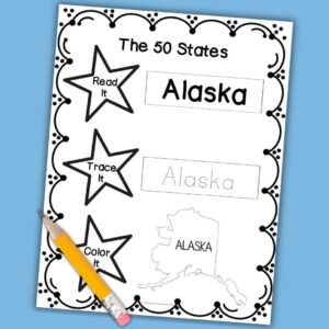 50 States Printable Worksheets: Engaging Learning Activities