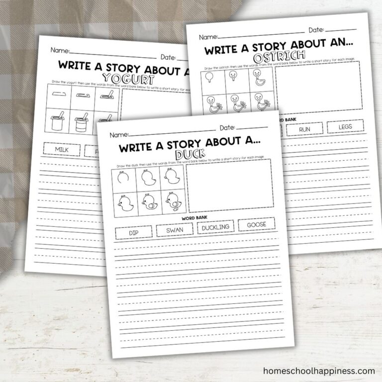 A to Z Draw and Write Worksheets | Free Printable Set