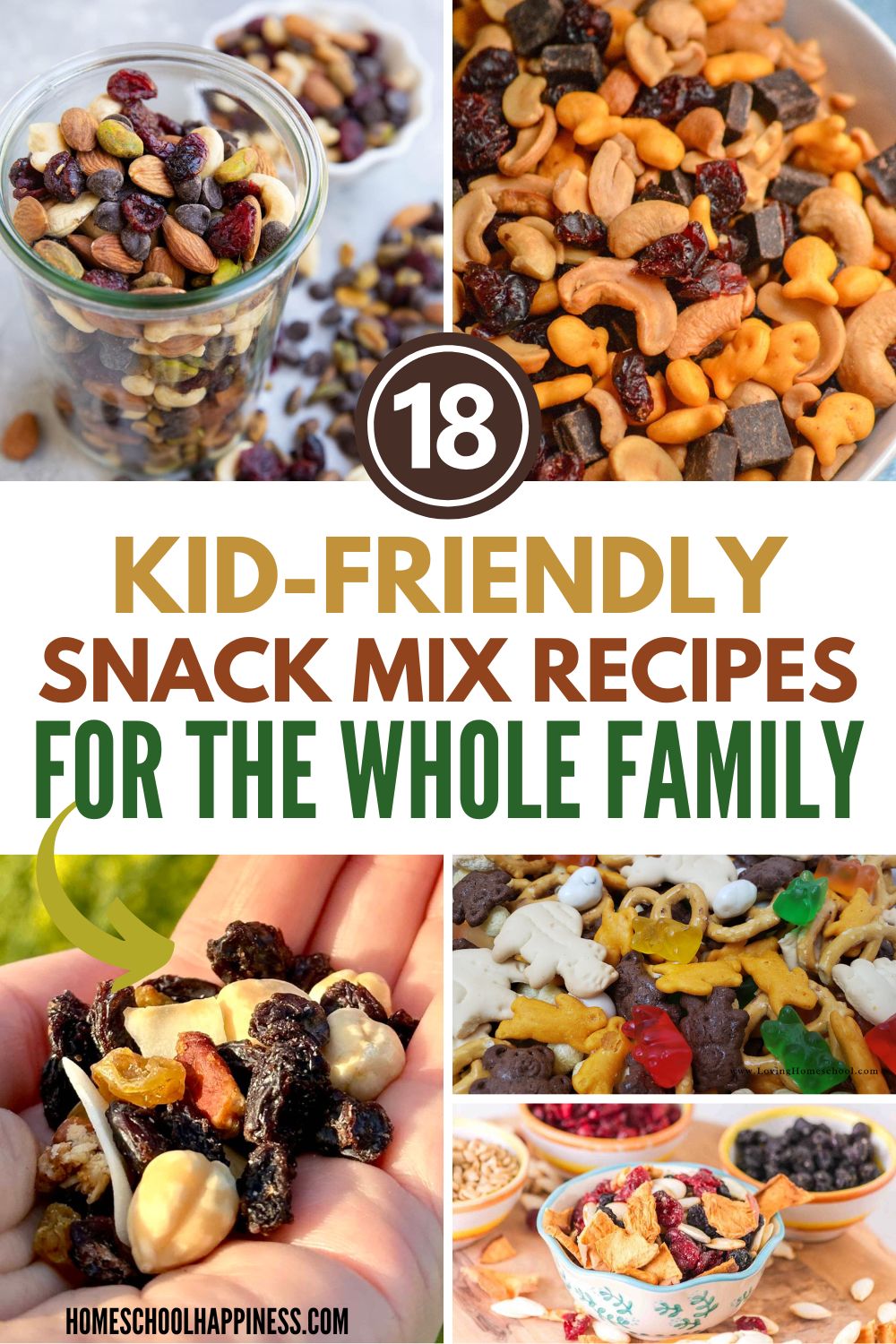 18 Fun & Easy Trail Mix Recipes for Kids & Families