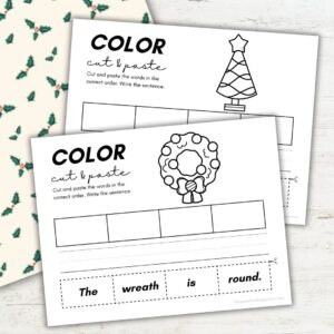 Free Our Five Senses Printables for Preschool &amp; Kindergarten