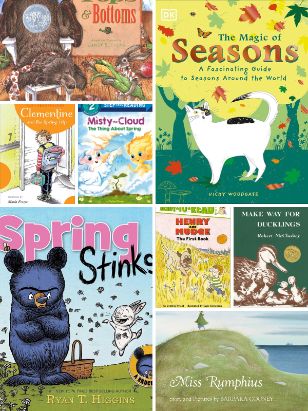 1st Grade Spring Reading List