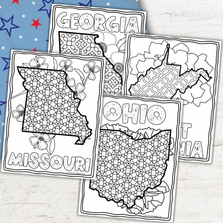 Engage in Learning with Free Printable 50 States Worksheets