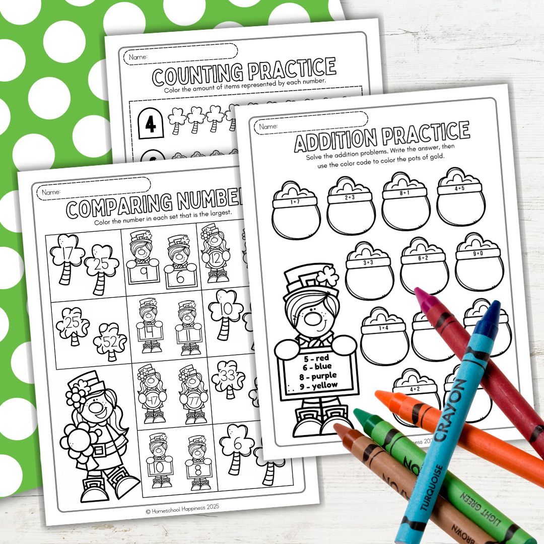 Free Kindergarten Math Practice Worksheets for Fun Learning