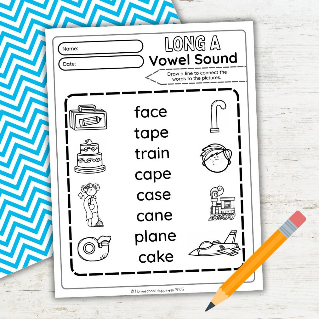 Free Long A Vowel Sound Worksheets For Early Readers Free Long A Vowel Sound Worksheets For Early Readers