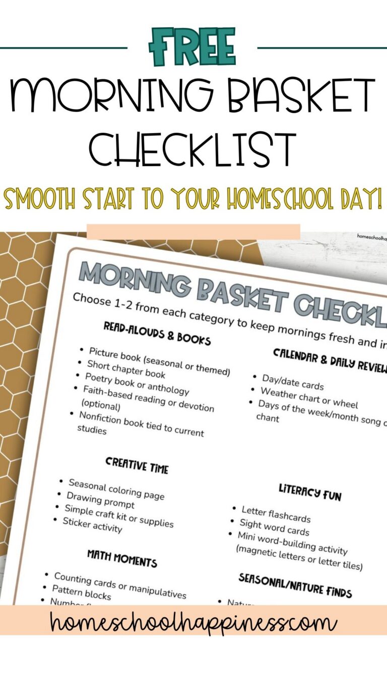 Homeschool Morning Routine: 5 Easy Steps for Smooth Days