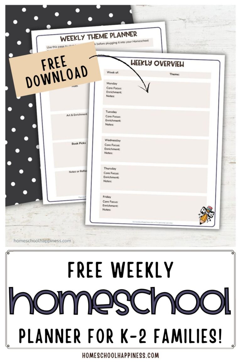 Homeschool Planning Hacks for Busy Parents