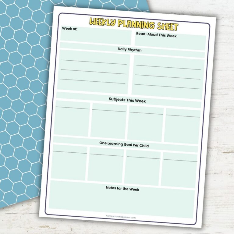 Simple Homeschool Plan: What to Include and Where to Start