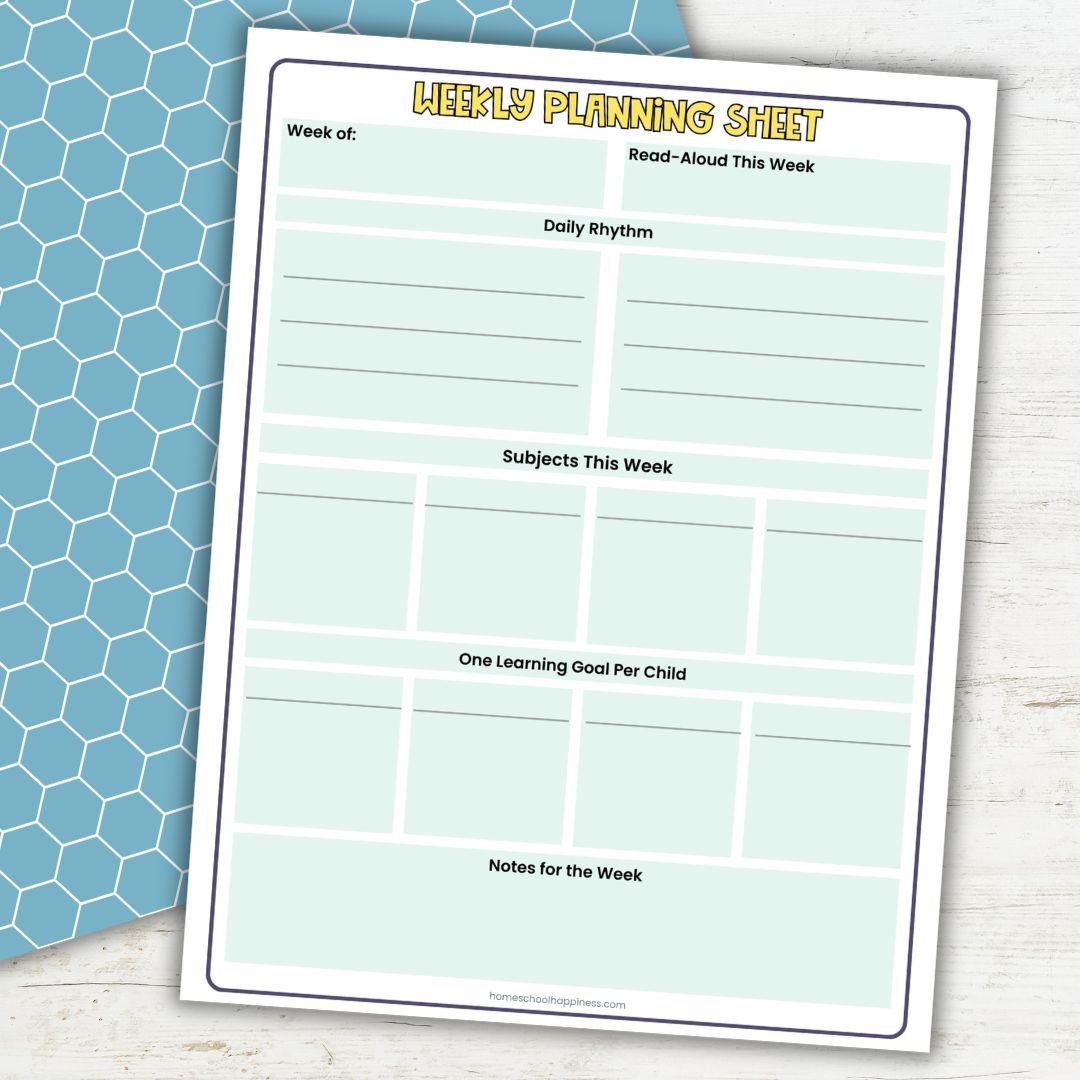 Simple Homeschool Plan: What to Include and Where to Start